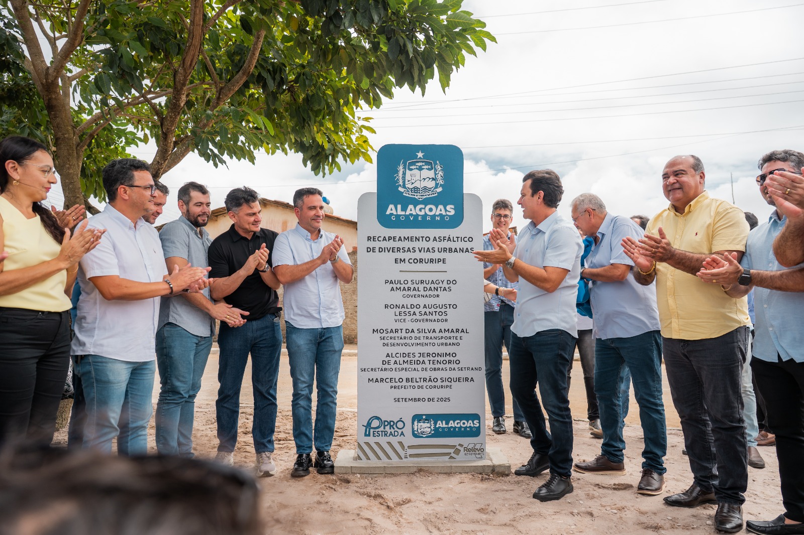 Coruripe avança com obras de mobilidade e urbanização em parceria com o Governo do Estado